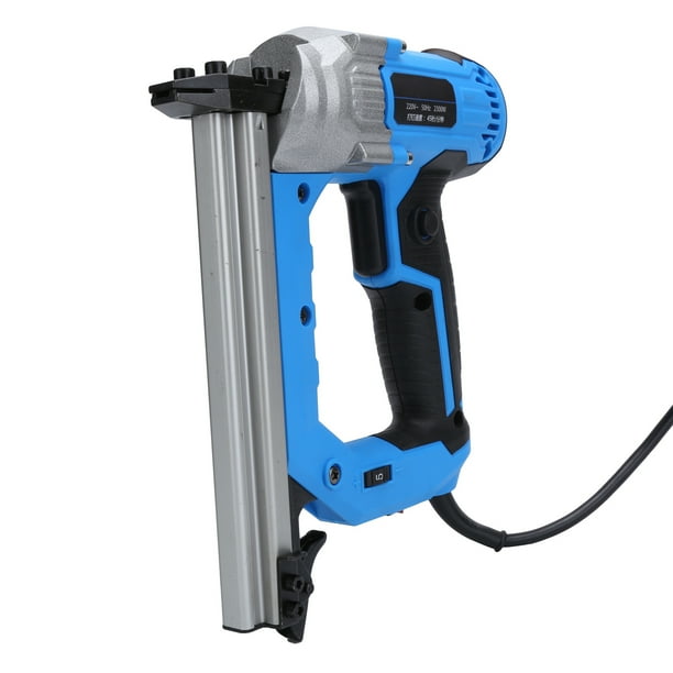 Electric Nailer Electric Nail Guns Nail Guns Staple Guns Electric Staple Guns 2.3KW Electric Nailer Stapler Straight Nail Staple Guns Woodworking Tool