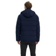 thumbnail image 4 of Wantdo Men's Big and Tall Winter Coat Recycled Waterproof Insulated Puffer Jacket Hooded Winter Clothes Navy 2XL, 4 of 9