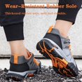 thumbnail image 5 of Zapatos casuales para hombres, botines de cuero, zapatos de senderismo para hombres, botas chukka Talla 36, 5 of 5