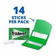 thumbnail image 2 of Trident Spearmint Gum (Pack of 24), 2 of 8