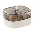 thumbnail image 3 of Tongina Divided Serving Tray Snack Fruit Plate Compartments Snack Tray Snack Platter for Party Wedding Entertaining Dried Fruits Nuts 2 double layer, 3 of 8