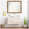 thumbnail image 4 of Amanti Art Custom Wall and Bathroom Mirror (37.5 x 43.5 in.), Owl Brown Frame, 4 of 7