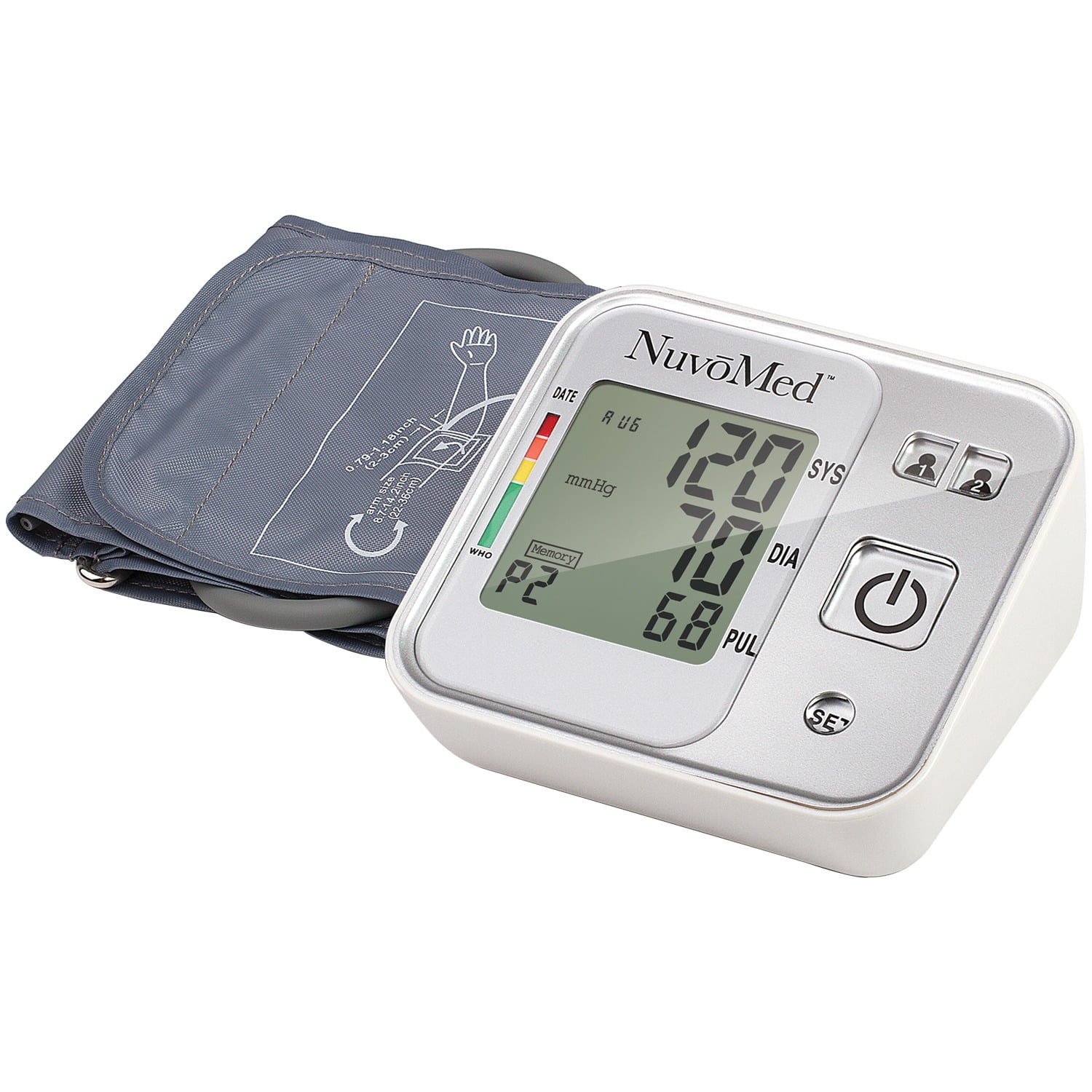 NuvoMed NBPM6/0701 Bluetooth Blood Pressure Monitor