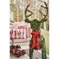 thumbnail image 6 of Fraser Hill Farm 5-ft Boxwood Deer Topiary Statue with Warm White LED Lights, 6 of 7