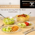 thumbnail image 5 of Moss & Stone 3 Piece Glass Casserole Set with Glass Lids, Baking Dish Set, 5 of 9
