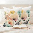 thumbnail image 2 of Outdoor Pillow Covers Pack of 2, Watercolor Spring Dandelion on Beige Waterproof Throw Pillowcase Cushion Cases, Abstract Wildflowers Decorative Pillow Cover for Couch Sofa Home Bed Patio, 2 of 9