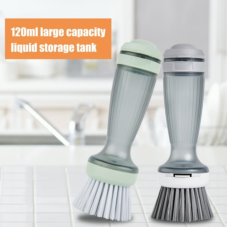 Large Soap Dispensing Scrub Brush