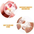 thumbnail image 4 of LEEYNEER 50 Pcs Claw Machine Refillable Toothpaste Tubes Travel Egg Case, 4 of 6