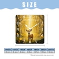 thumbnail image 2 of 10 Inch Wall Clock Battery Operated Silent Clock Decorative for Office, Kitchen, Outdoor, Living Room，Wolf Bird Forest Landscape Nature Creative, 2 of 4