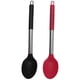 thumbnail image 1 of Silicone Cooking Spoon 2 Non Stick Solid Basting Spoon Heat-resistant Kitchen Utensils For Spoon, 1 of 5