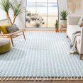 thumbnail image 2 of SAFAVIEH Natura Mesa Geometric Striped Area Rug, Blue, 8' x 10', 2 of 5