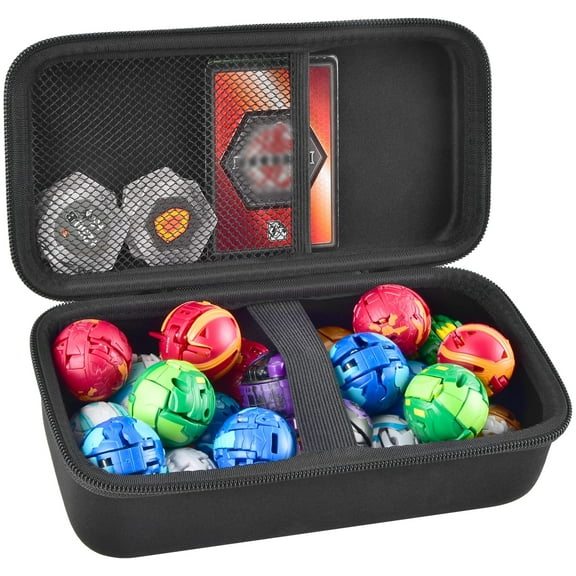 Case for Bakugan Baku Geogan Starter Pack, Toy Organizer Container Holder for Bakucores & Trading Cards (Box only)