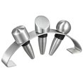 thumbnail image 1 of Visol VAC351 Barlow Bouchons de Vin en Acier Inoxydable avec Support Arqué, 1 of 1