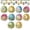 30Pcs, variant on WaaHome 30Pcs Easter Ornaments for Tree Decorations - 2D Acrylic Christian Easter Egg Ornaments for Tree Home Garden Decor Double-Sided Colorful Spring Decorations for Party Supplies Favors