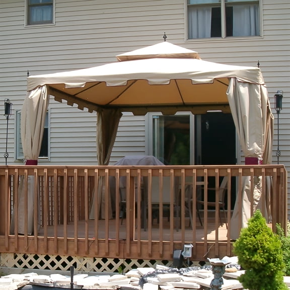 Garden Winds Replacement Canopy Top for 10x12 Finial Gazebo - Riplock 350