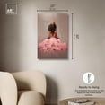 thumbnail image 5 of Princess in Pink Canvas Ebony Portrait Art by Art Remedy, Gallery Wrapped, 20" x 30", 5 of 7