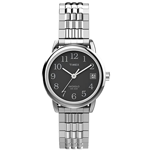 Timex Women's Easy reader Black Dial Watch - TW2V46700