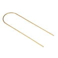 thumbnail image 3 of Unique Bargains Garden Plant Support Trellis Rings 13'x4' Iron Stake Bracket U Shape Gold Tone 1 Pack, 3 of 5