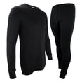 thumbnail image 3 of Kids Thermals Top And Bottom Set | THMO | Fleece Base Layer Top & Johns, 3 of 5