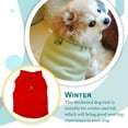 thumbnail image 4 of Methold Ropa para perros Suavidad Mascotas Camisa para cachorros Chaleco flexible para cachorros Otoño e invierno Estilo simple Camisetas para perros Type3 NO3 Methold PT003793-10B, 4 of 6