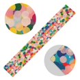 thumbnail image 5 of Yayeee Table Runner 90 inches Long Home Kitchen Dinning Party Decoration, Pink Colorful Circles, 5 of 7