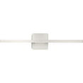 thumbnail image 4 of Phase 5 Collection 24 in. Brushed Nickel Slim Modern 3CCT Integrated LED Linear Vanity Light, 4 of 12