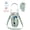 Green, variant on Insulated Water Bottle Carrier Bag with Strap & Handle for 30oz 40oz Tumbler Cup Holder Pouch with Phone Pocket & Straw Cover, Green