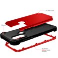 thumbnail image 2 of for Motorola Moto G Power 2022, Slim Dual Layer 3 in 1 Heavy Duty Protection Hybrid Hard PC Soft Silicone Rugged Bumper Anti Slip Full-Body Protective Cases For Motorola Moto G Power (2022),Red, 2 of 7