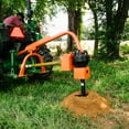 thumbnail image 5 of Titan Attachments 30 HP 3 Point Post Hole Digger with 9in Auger Attachment, PTO Powdered Digger, Compact Tractor Attachment for Fence Posts, Deck and Building Frames, Plant Trees and Shrubs, 5 of 10