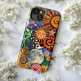 thumbnail image 6 of Cosmic Sun & Moon Collage Phone Case, Trippy Celestial Galaxy Psychedelic Aesthetic Protective Cover for iPhone 16 15 14 13 12 11 Pro Max Plus Mini, 6 of 6