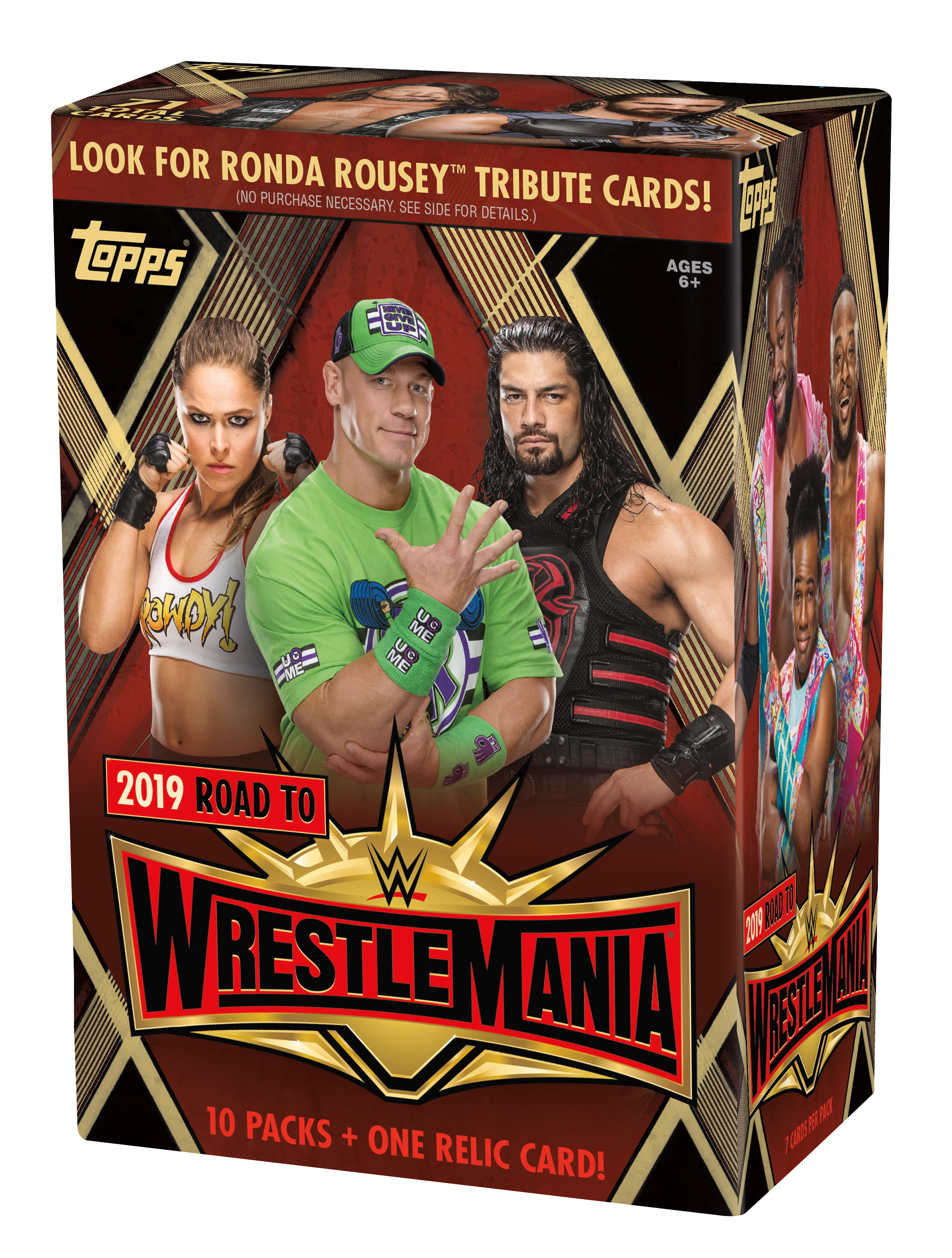 Topps Trading Cards WWE 2015 Road to Wrestlemania blaster factory sealed 