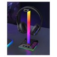 thumbnail image 4 of Game Headphone Stand RGB Light with Dual USB Ports 3.5mm Audio Touch Headphone Stand Light, 4 of 5