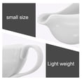 thumbnail image 3 of 1pc Home Ceramic Gravy Boat Saucier Sauce Jug Seasoning Storage Container, 3 of 5