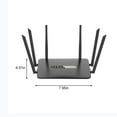 thumbnail image 3 of PUIYRBS Dual Band 2.4G/5G Six Antenna 1200M Wireless Router Home Wifi High-Speed Through Wall Wireless 5G Router High-Speed Stable 4 Interfaces, 3 of 9