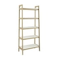 thumbnail image 2 of Madison Park Parker Shelf Bookcase with White and Natural Finish MP131-1061, 2 of 4
