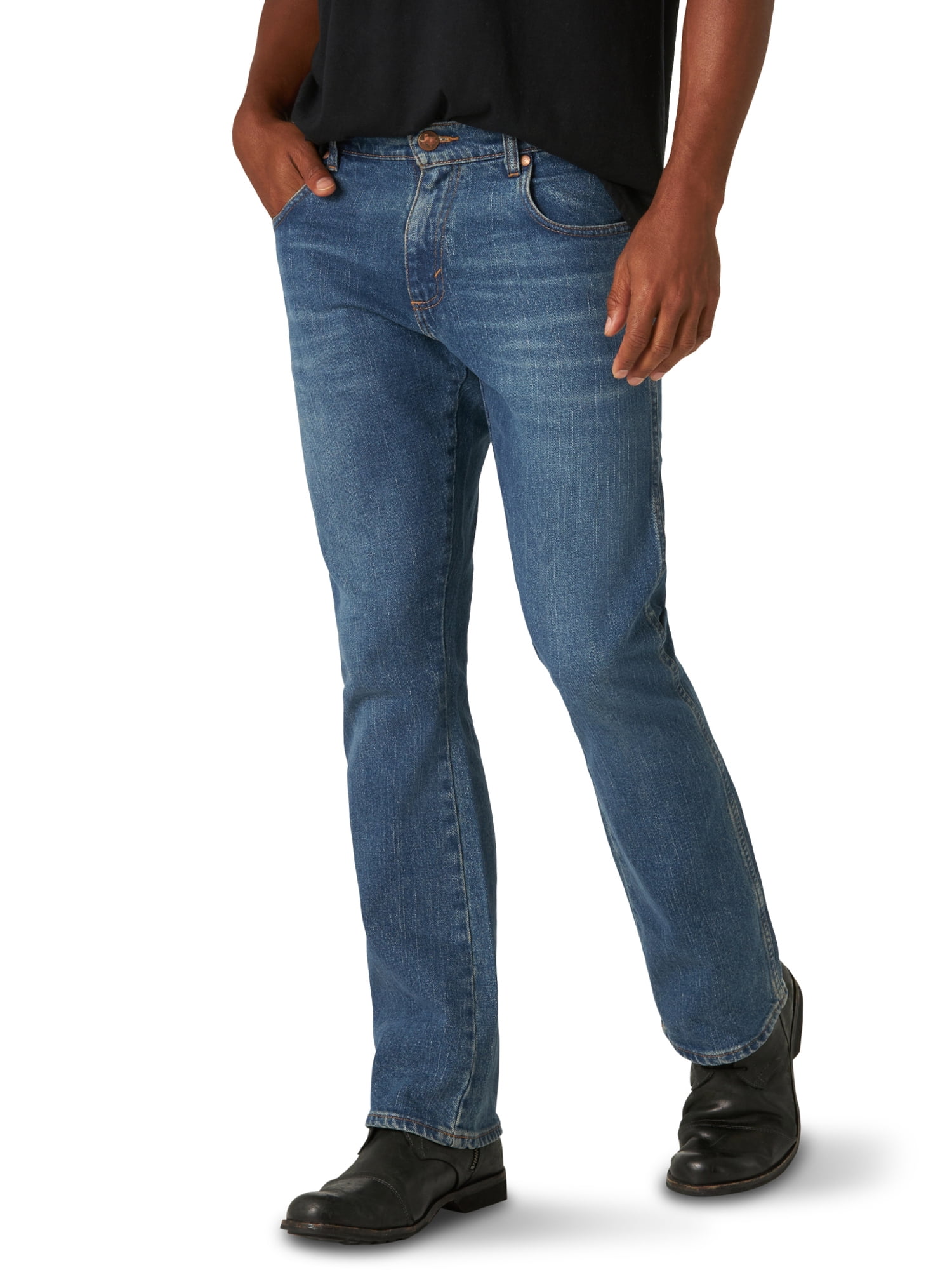 Wrangler Men's Rooted Slim Bootcut Jean 
