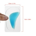 thumbnail image 4 of Tebru Orthotic Arch Support, 2 Pairs/Set Orthotic Silicone Feet Foot Arch Support Cushion Shoe Insoles Pads, Arch Support Pads, 4 of 8