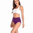 thumbnail image 4 of Women'S High Waist Cotton Comfort Boyshort Underwear Deep M, 4 of 7