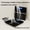 Upgraded Black Precision Weighing HD LED Large Screen, variant on Weight Scale Electronic Scale, 396 Pound Digital Bathroom Scale, High-precision Weight Scale with LCD High-definition Display Screen And Temperature Display (switchable Between KG And Pounds)