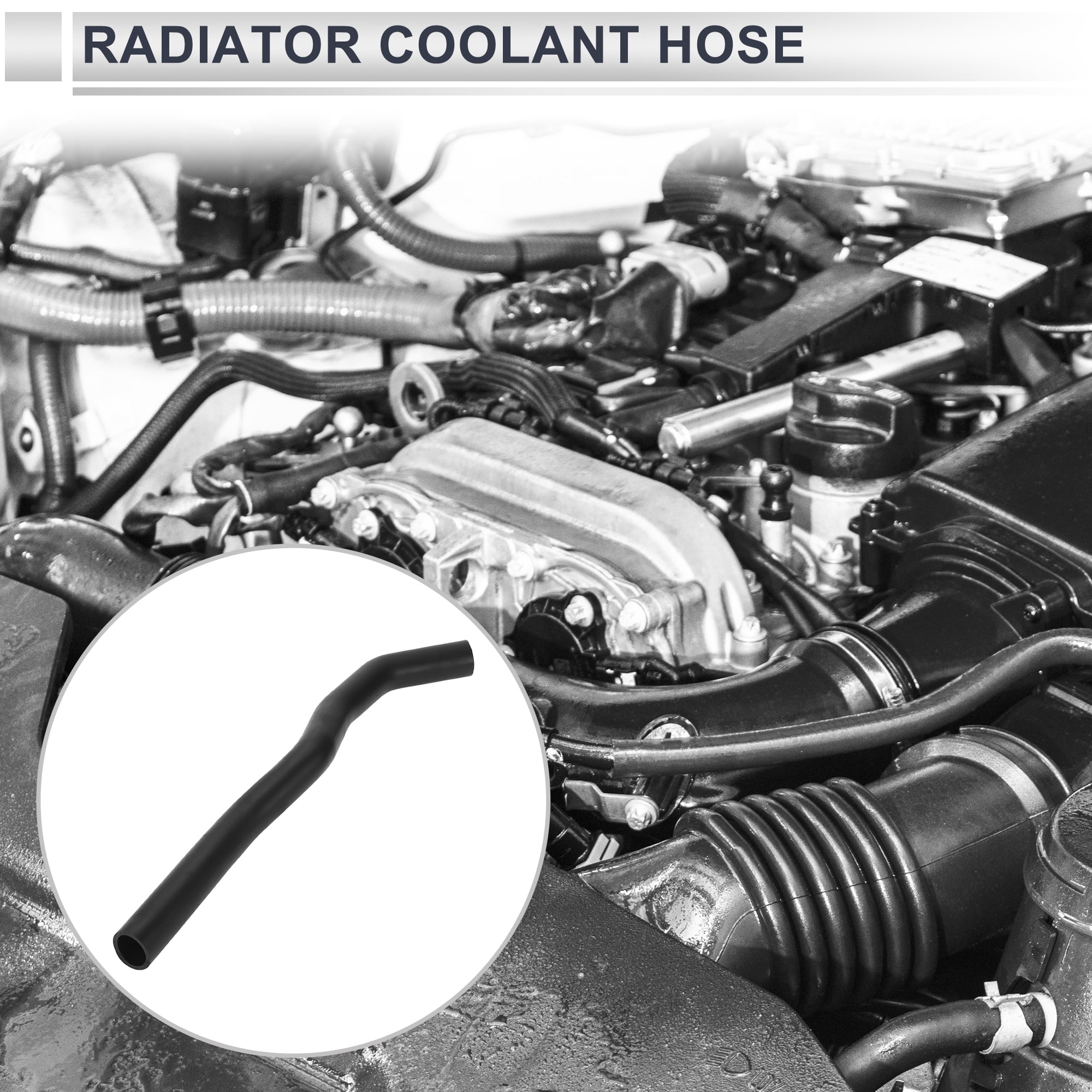 Unique Bargains Upper Radiator Coolant Hose For Honda Accord 2.4L 2003-2007 No.19501RAAA00