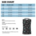 thumbnail image 6 of Pofeuu Golf Bags And Balls Print Men's Muscle T-Shirt, Sleeveless, Muscle Tank, Classic Muscle Tee Top For Men Casual Sleeveless Muscle T-Shirt Trendy Clothes-Medium, 6 of 7