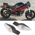thumbnail image 4 of Turn Indicator, 2pcs Low Power Consumption Motorcycle Turn Lamp  For Motorbike Black Lens,Transparent Lens, 4 of 8