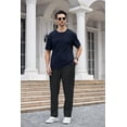 thumbnail image 4 of COOFANDY Men's Jogger Sweatpants Cotton Yoga Pants Casual Trousers Lounge Pants, 4 of 11