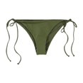 thumbnail image 1 of Tavik Womens Jax Side Tie Swim Mix N Match Bikini Bottom ribolive XS, 1 of 2