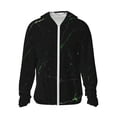 thumbnail image 1 of Balery Black Marble Sudadera ligera de manga larga con capucha y protección solar UPF 50+ para hombre y mujer, ideal para pesca y running-Medium, 1 of 7