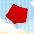 thumbnail image 5 of Cethrio Girls Shorts- Cotton Loose Casual Lightweight Summer Shorts Red Size 3Y, 5 of 5