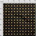 thumbnail image 3 of oneOone Tissu Popeline de Coton Noir Tissu pour Robe Tissu Imprimé au Mètre 42 Pouces de Large, 3 of 5