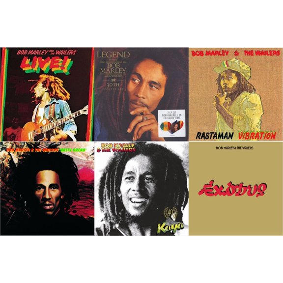 Live (180G) & Legend (30Th Anniversary) & Rastaman Vibration & Natty Dread (180G) & Kaya 40 (2 LP) & Exodus