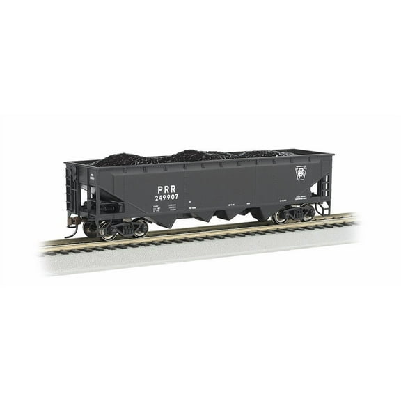 Bachmann-40' Quad Hopper - Ready to Run - Silver Series(R) -- Pennsylvania Railr