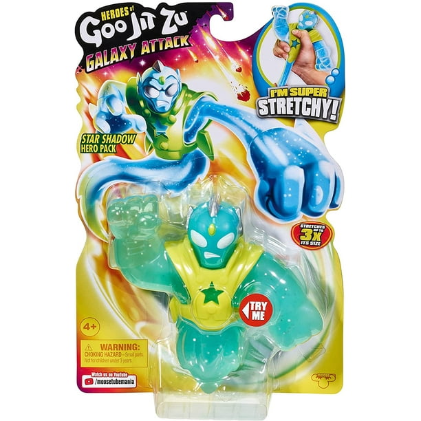 Figura de acción Heroes de Goo Jit Zu Galaxy Attack Sombra estelar Multicolor 41214
